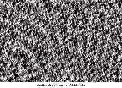 Mottled canvas texture.  Vector monochrome illustration