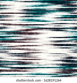 Mottled distressed noisy subtle stained grungy scratched teal stripes tile. Seamless repeat vector eps 10 pattern swatch.