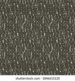 Mottled rustic knit, subtly patterned with a few linear marks. Burlap texture.
