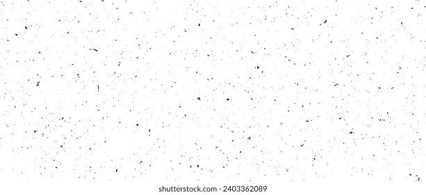 Mottled seamless pattern. Small dirty grunge sprinkles, particles, dots and spots texture. Noise grain repeated background. Overlay random grungy grit wallpaper. Vector dust distressed backdrop