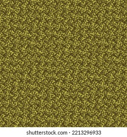 Mottled Textile Pattern With Flecks And Uncertain Zigzag Marks. Yellow Rug Texture. Upholstery Fabric. Wallpaper Design. Abstract Vector.