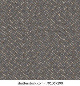 Mottled texture of wool fabric with crossed stripes. Abstract vector.