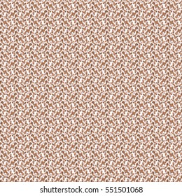 Mottled upholstery with brown and beige tints. Abstract vector.