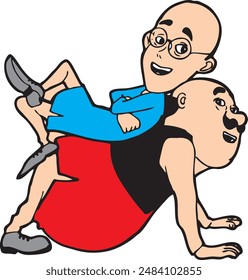 Motu Patlu Friend Art File