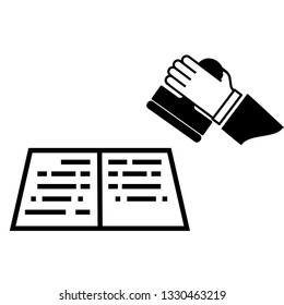 mou memorandum of understanding legal document agreement stamp seal