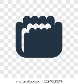 Mould vector icon isolated on transparent background, Mould transparency logo concept