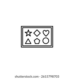 Mould vector line icon icons design