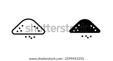 Moundicons for ui. vector illustration