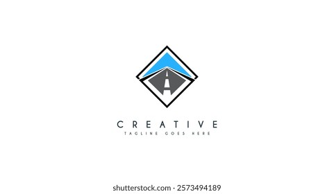 Mount Compass Top Mountain Peak for Travel Adventure Outdoor logo design inspiration