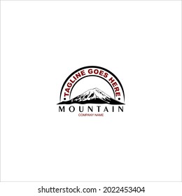 
mount fuji japan white background logo
