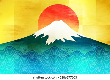 Mount Fuji Sunrise Japan Background