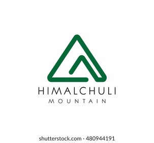 Mount Himalchuli logo icon