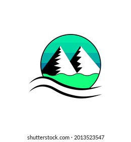 mount logo desain ilustrator new