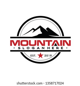 Mount Logo Design Vector