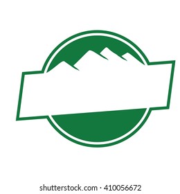 mount logo vector.