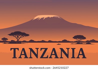 O cume do Monte Kilimanjaro oferece uma inesquecível vista do nascer do sol sobre as planícies da Tanzânia, atraindo caminhantes e buscadores de aventura para este icônico pico africano