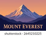 Mount Everest’s summit provides a breathtaking panoramic view, especially at sunrise, offering an exhilarating experience for trekkers and mountaineers who venture to the world’s highest peak