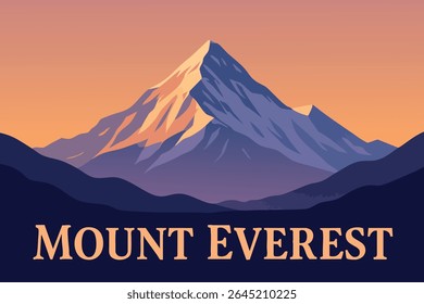 Mount Everest’s summit provides a breathtaking panoramic view, especially at sunrise, offering an exhilarating experience for trekkers and mountaineers who venture to the world’s highest peak