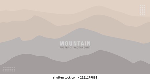 Mountain Abstract Background Simple Design