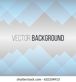 Mountain Abstract Background with space for text. Vector Illustration.