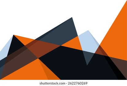 Mountain Abstract background Vector Illustration, Mountain Landscape Vector Design