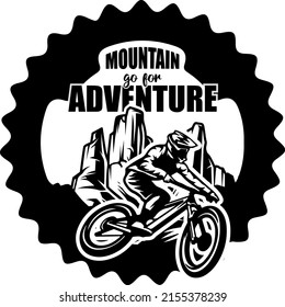 Mountain adventure go for adventure