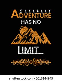 Mountain adventure has no limit