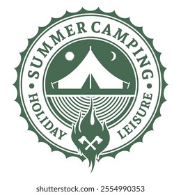 Mountain and adventure logo design vector with illustration premium concept idea