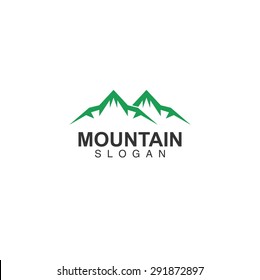 Mountain Adventure logo template