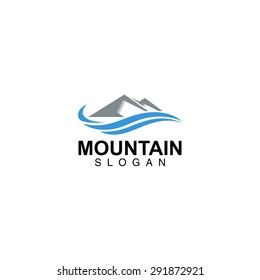 Mountain Adventure logo template