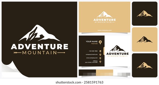 Mountain Adventure Logo, Mountain Adventure Vector