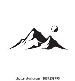 mountain adventure logo vector illustration