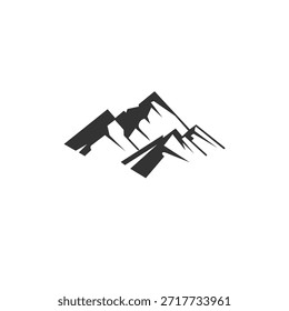 Mountain adventure logo vector illustration design template