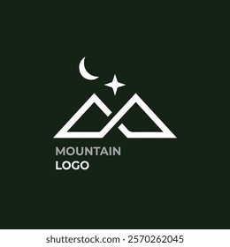  mountain adventure outdoor logo vector set illustration design collection , camping, wild, life, style, hobby, sport.