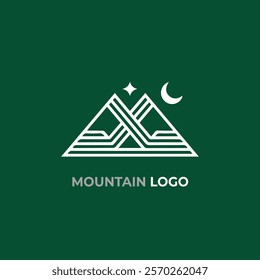  mountain adventure outdoor logo vector set illustration design collection , camping, wild, life, style, hobby, sport.