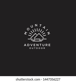 Mountain, Adventure Traveling logo design inspiration