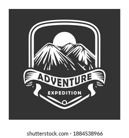 Mountain Adventure vector quality design