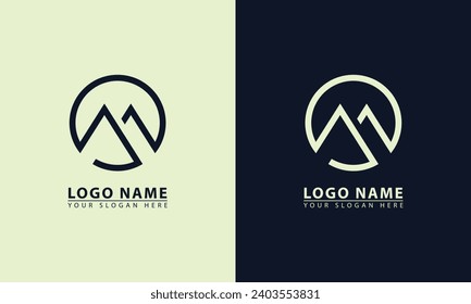 Bergabenteurer-Symbol-Logo. Mountain Abenteurer flach Design Vektorsymbol Logo.
