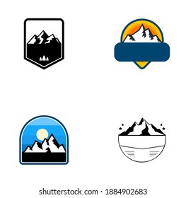 mountain badge logo design inspiration