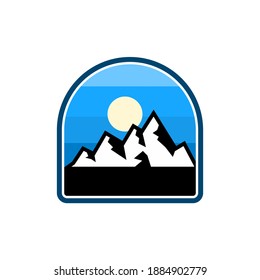 mountain badge logo design inspiration