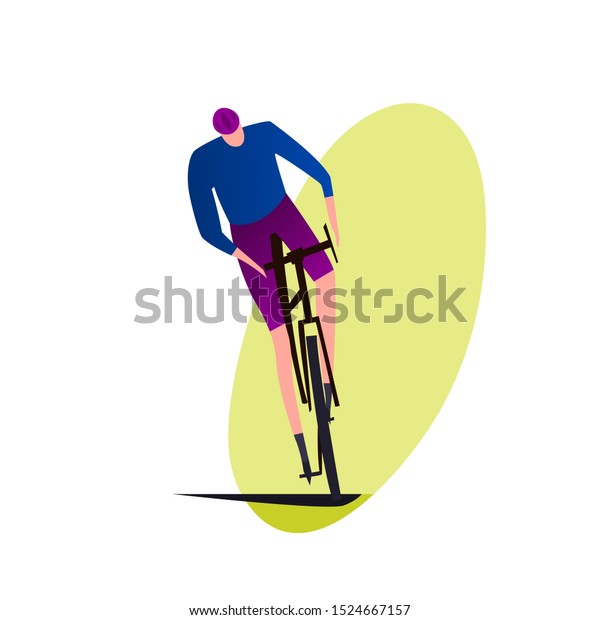 Mountain bicycle\
icon. Multi-terrain bike sign. Editable vector illustration in\
modern bright colors isolated on a white background. Sport, healthy\
lifestyle concept. Flat\
cartoon