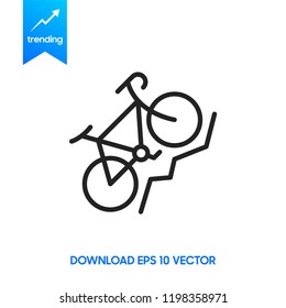 Mountain bike icon