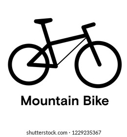 Mountain Bike Icon 