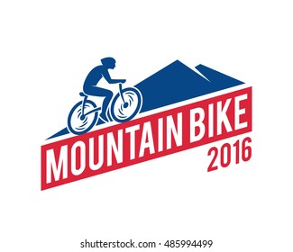 Mountain bike icon.
