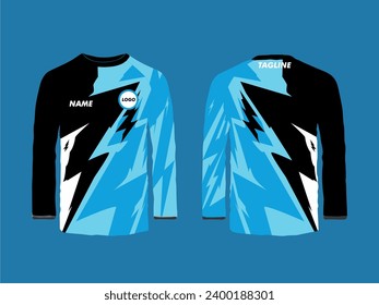 Mountain bike jersey design can be edited