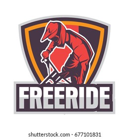Mountain bike logo