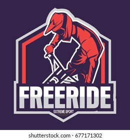 Mountain bike logo