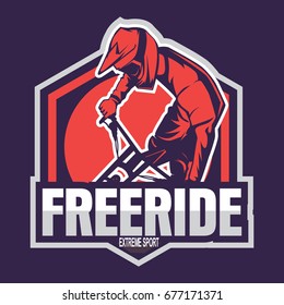 Mountain bike logo