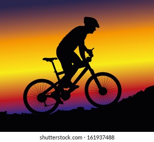 mountain bike - off-road background