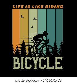 mountain bike t shirt design